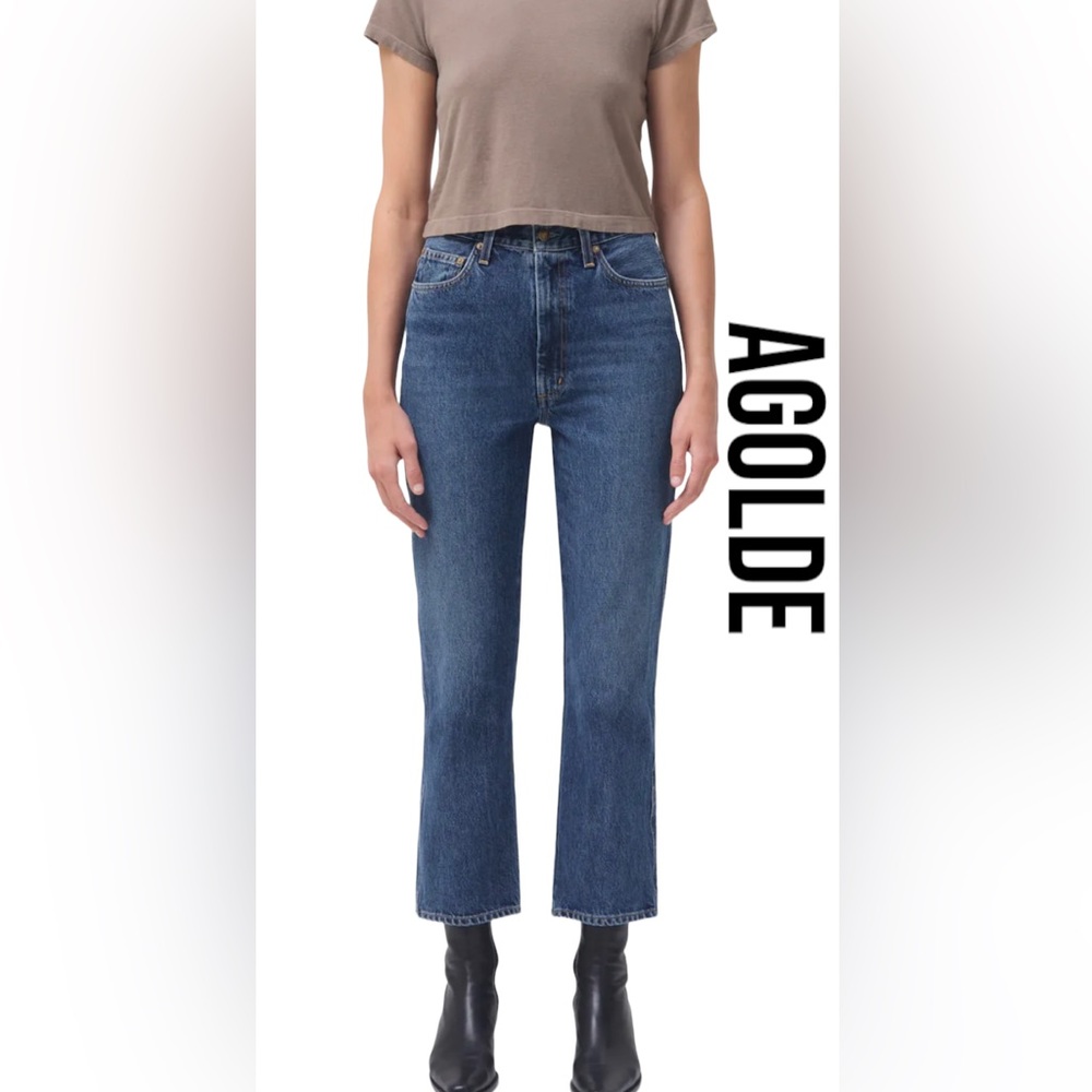 Agolde Pinch Waist High Rise Kick Flare Placebo 29